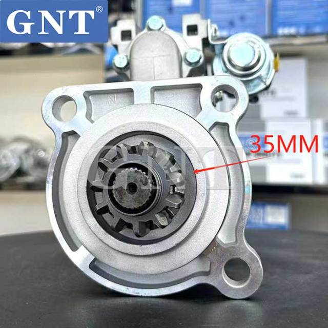 24V 11T 8.5KW GNT Starter compatible with YUCHAI 6M Engine STQ3524RN STD3524WA STP3524RB STP3524WA STQ3524WA M105R3024SE M105R3060SE