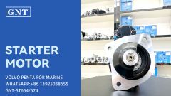 GNT FACTORY VOLVO PENTA D40 STARTER MOTOR SPR0007, 410-40030, 17316N, 2-2915-VA, STR22047, STR54022, 15097, 15097-0E