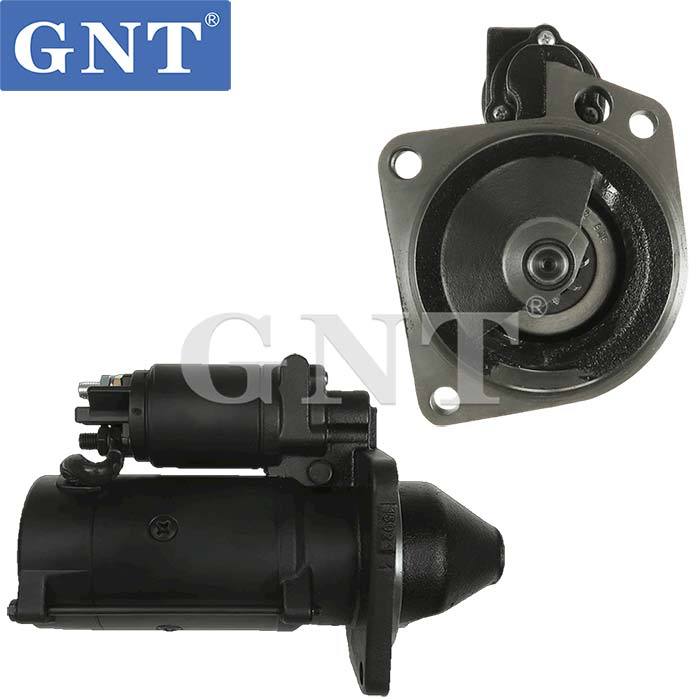 12V 9T Starter compatible with NEW HOLLAND 8061I05 8045.06.208 CASE NEF Engine DRS1220 11370 R1107 R11W 2022507 4169093 4172113 4699705 4702248