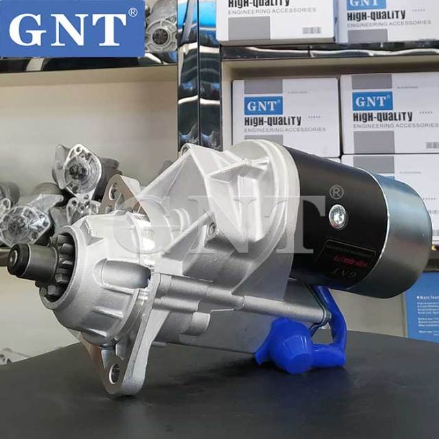 24V 10T Starter compatible with IVECO F2BE0641 Engine STN1383XY STN1383YJ LRS01957 LRS1957 9122110 MS769 220480 M008T61671 M008T63471 M8T61671