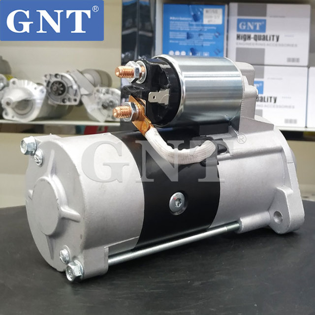12V 10T GNT Starter Motor compatible with MITSUBISHI 4D68T Engine 115466 STM5371YN M2T85371 23300FY500 2-7219-1W