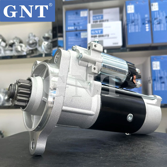 24V 11T GNT Starter Motor compatible with HINO 700 3KC1 FR1E Engine 28100E0332 28100E0333 28100E0334 28100E0640 STW3862EC STW3862NL STW3862SK STW3862SU STW3862TJ