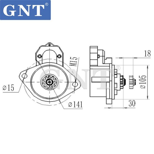 12V 11T HINO 268 Engine Starter motor 4280006980 4280006981 4280006982 4280006990 2810078190 28100E0310
