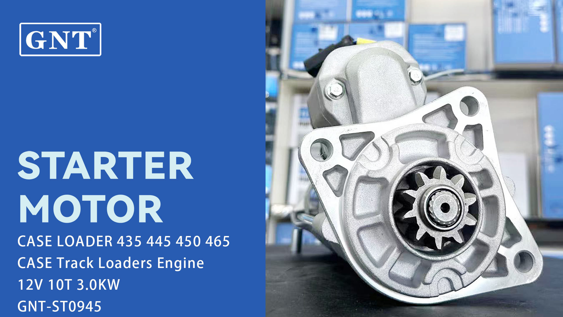 12V 10T Starter compatible with NEW HOLLAND LOADER C185 C190 Engine 4280006030 4280009910 STN6030NL STN6030UL STN6030WD STD6030RB 016030 300N11807Z