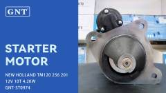 12V 10T Starter compatible with NEW HOLLAND 6-456 Engine STI7183SU LRS01637 MS25 MS291 STI4183WA 82013134 82014160 19653N 33407N