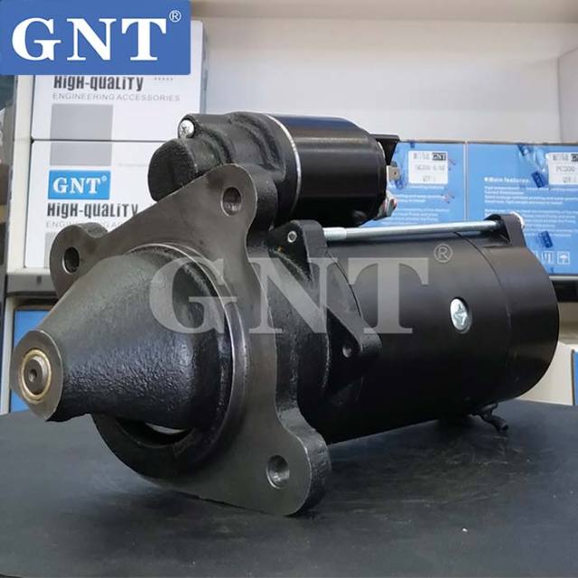 12V 10T Starter compatible with NEW HOLLAND 6-456 Engine STI7183SU LRS01637 MS25 MS291 STI4183WA 82013134 82014160 19653N 33407N