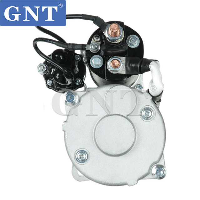 24V 9T Starter Motor compatible with NEW HOLLAND 7D TRACTOR Engine 75259789 10479654 8200065 75327465 STD1743NB