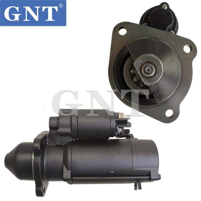12V 10T Starter compatible with NEW HOLLAND T7060 TC5080 Engine 84151331 87054526 87577368 87577368 11131436 AZF4119 IS1126 STI2698YN MS287