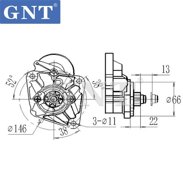 12V 9T Starter compatible with LAND ROVER Defender 2.5 TD5 4WD Engine 113662 CST40135AS CST40135GS DRS3718 2280007220 9722809722 DSN600 CS1242 STN1242AB