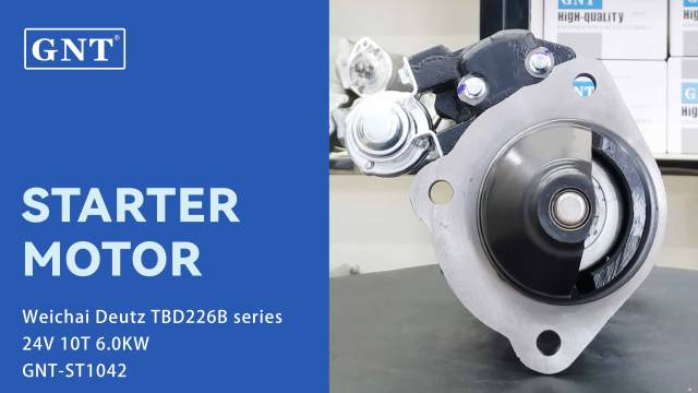 24V 10T Starter compatible with Weichai Deutz TBD226B series Engine 612600090923 STP3944LC STP3944MH M93R3008SE M93R3008SEVPP M93R3072SE 4130001966