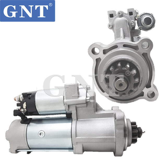 24V 11T Starter Motor compatible with YUCHAI YC6B125 6108 6112 6M Engine STQ5730MH STQ6298MH STQ6298ML STQ6602MA STQ6298WA 4110000561200