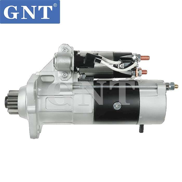 24V 11T Starter compatible with Weichai WD615 Engine M9T64771 M9T64771ZZ9 STI4435WA STI8435WA STM4435WA M107R3043SE M107R3081 STR0132 612600090752 612600090843 300N10229Z
