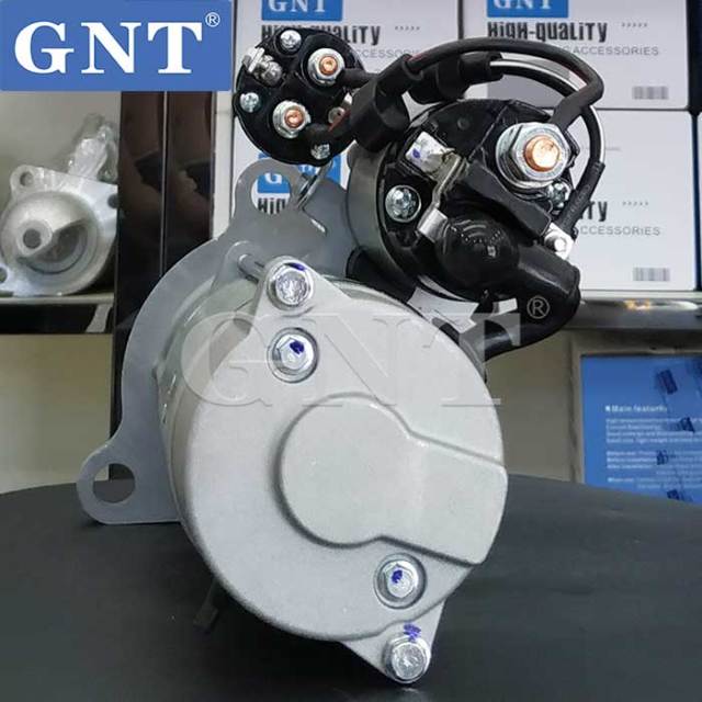 24V 11T Starter compatible with SHANGCHAI D6114 Engine 4110000997293 4110001002077 5483546 STD3022MH STD3022UW STD9022UW STM3022UW STM9022MH
