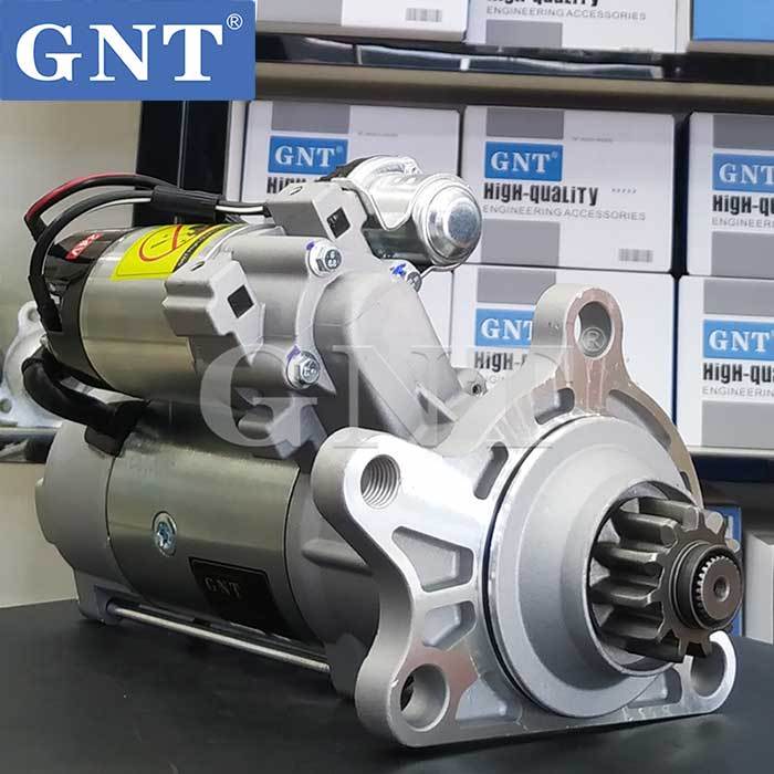 24V 11T Starter compatible with SHANGCHAI D6114 Engine 4110000997293 4110001002077 5483546 STD3022MH STD3022UW STD9022UW STM3022UW STM9022MH