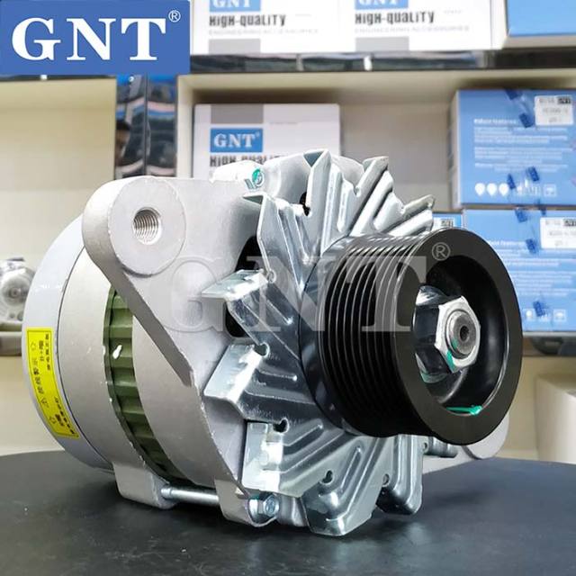 24V 40A Alternator compatible with KOMATSU 6D108 PC300-6 PC400 Engine 6008253730 6008613111 6735816230 D155 D65E ALK0156LK ALK0156LP ALK0156SK ALK0156UW