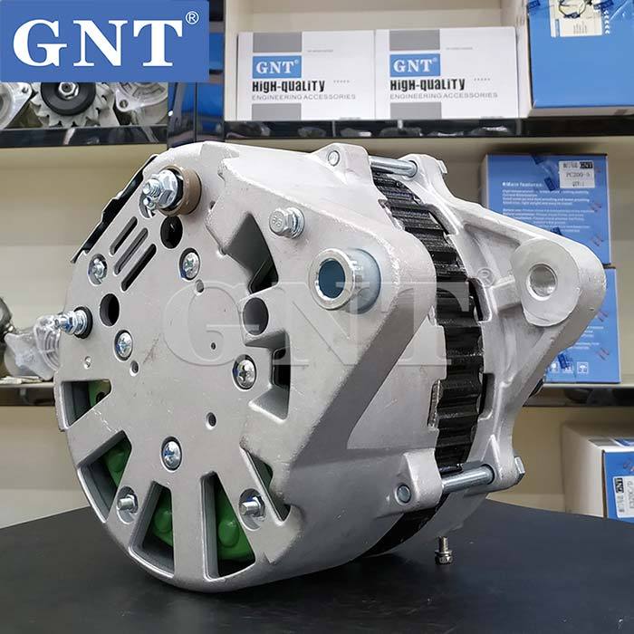 24V 90A Alternator compatible with KOMATSU GD6553 D65PX15E0 Engine 6008259720 6008259730 6008619120 6008619121 6008619122 ALK8230 ALK9230YJ ALN9230LP ALK9230WA 0350008030 0350008040 0350008350 600-825-9112