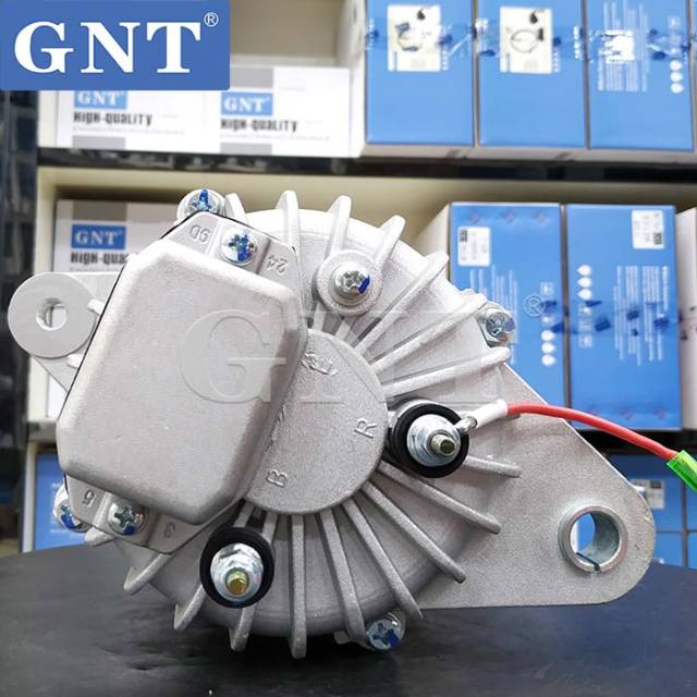 24V 13A Alternator compatible with KOMATSU 4D120 D4 Engine 6008213571 6008213580 ALK0977LK ALK0977LP ALK0977SK ALK0977UX ALK9977LP ALK0977WA 0330002200 0330002280