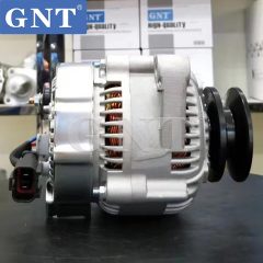 24V 60A Alternator compatible with KOMATSU S4D95E-5 6D95L Engine 114113 CAL40611AS 4063626 4063913 5521053 1012114050 1012117960 1022114050 9761219796 6008616410 60086164102 6008616420