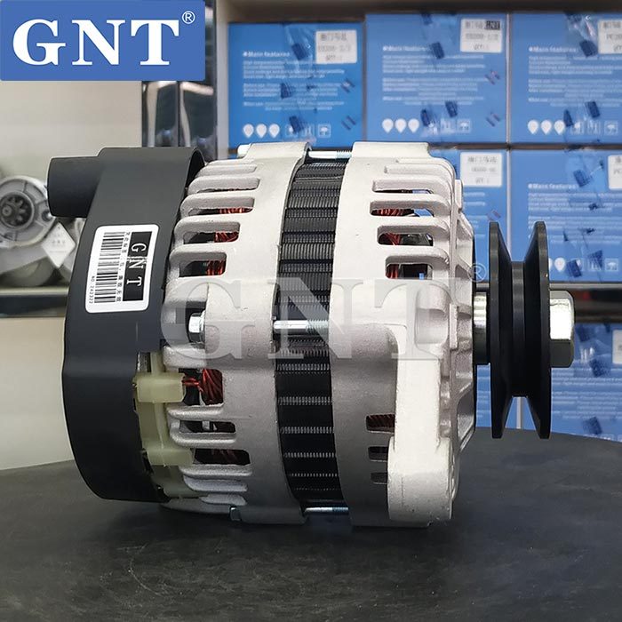 12V 65A GNT Alternator compatible with Perkins 403D-15 404A-22 404D-22 CATERPILLAR C2.2 C1.1 Engine ALD4063ML 3943492 T415996