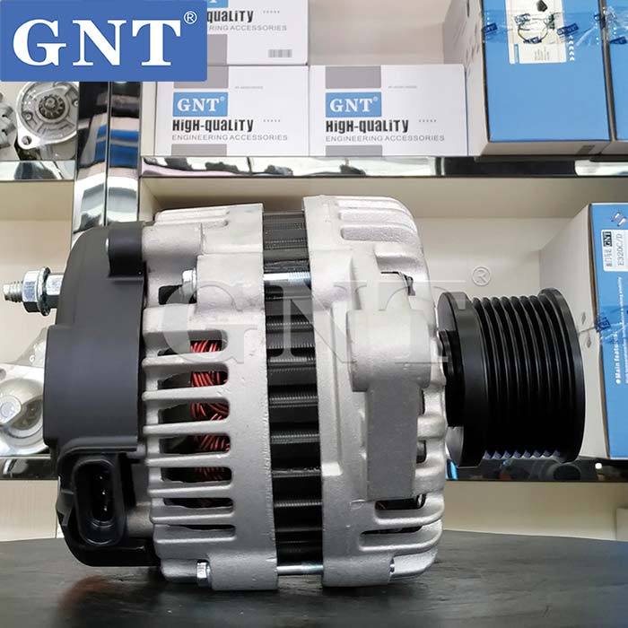 24V 55A Alternator compatible with CUMMINS 13SI PERKINS 2206A-E13TAG Engine IA1196 IA1357 ALI2828LK MG225 0087565015 87565015 301N21827Z