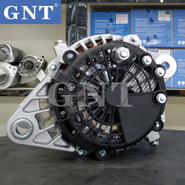 12V 200A GNT Alternator compatible with CUMMINS ISB ISBE FORD B600 B700 B800 Engine ALD4538WA AVI160J2004 AVI160J2008 ALT1282 1302200DR 8745N 301N21196Z