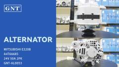 24V 50A Alternator compatible with MITSUBISHI E320B Engine A4T66685