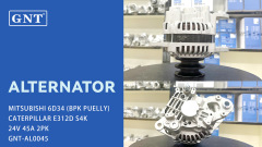 High quality Alternator for MITSUBISHI 6D34 CAL35652AS, CAL35652GS, 3730045101, T000A33501, 1-3601-25W, 600298, 600821, 37300-45101