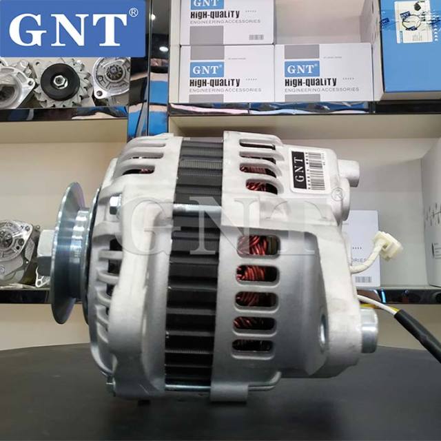 12V 80A Alternator compatible with KUBOTA V3307 KX185 Engine A5TA5977 A5TA5977B A5TA5999 ALM2160WA 12726N 301N21228Z