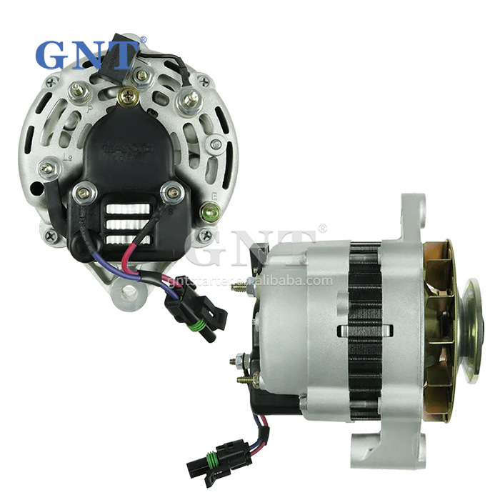 12V 55A Alternator compatible with Kubota V1702 Engine 7C6011 9192004200 MCF0021 110459512 DRZ0141 601110130
