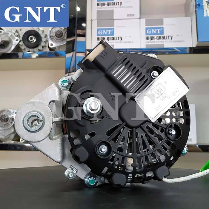 24V 70A Alternator compatible with YANMAR 4TNV98 EX70-5G Engine 129E2077201 E0002608843 MIU803012 600136 A0002616028 129E2077200
