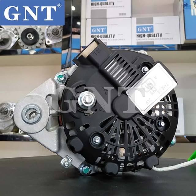24V 70A Alternator compatible with YANMAR 4TNV98 EX70-5G Engine 129E2077201 E0002608843 MIU803012 600136 A0002616028 129E2077200
