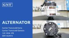 12V 105A Alternator compatible with Carrier Transicold Engine 4702610 4702611 SG7S058 8619N 8428N 8618N