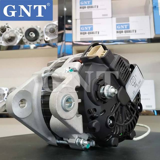 24V 70A Alternator compatible with YANMAR 4TNV98 EX70-5G Engine 129E2077201 E0002608843 MIU803012 600136 A0002616028 129E2077200