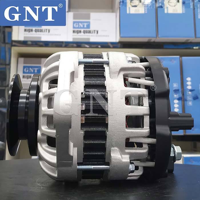 12V 80A Alternator compatible with YANMAR 4TNV98 DAEWOO DX60-7 Engine 11913N 12990877200 12990877210 11209696 AAK5958 MG1134 MIU803557