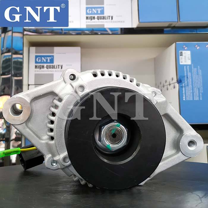 12V 45A Alternator compatible with CUMMINS 4BT3.3 Engine 4983658 0210800840 1012111250 DAN2022 6008611350