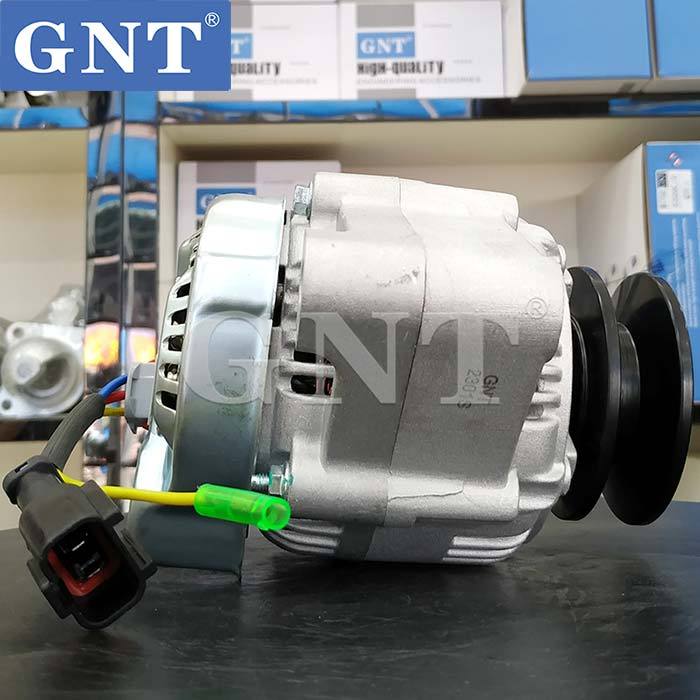 12V 45A Alternator compatible with CUMMINS 4BT3.3 Engine 4983658 0210800840 1012111250 DAN2022 6008611350