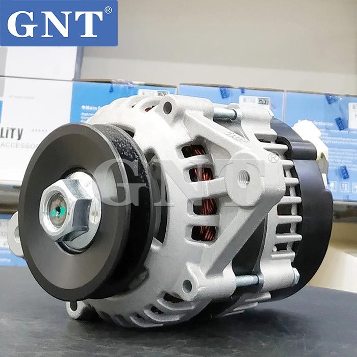 12V 50A Alternator compatible with HYUNDAI R60-5 DH605 DELCO 5SI Engine LR140721 LR140721B LR140721C LR140721D LR140721E LR140727 11983677210 AM878581 AM880733