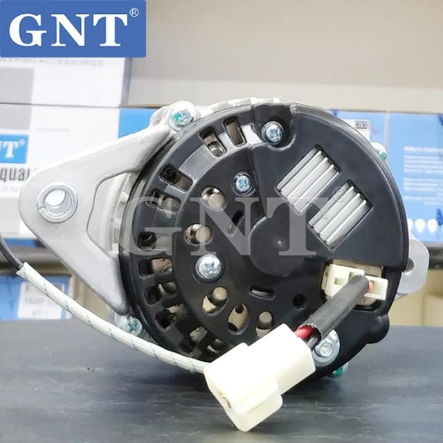 12V 50A Alternator compatible with HYUNDAI R60-5 DH605 DELCO 5SI Engine LR140721 LR140721B LR140721C LR140721D LR140721E LR140727 11983677210 AM878581 AM880733