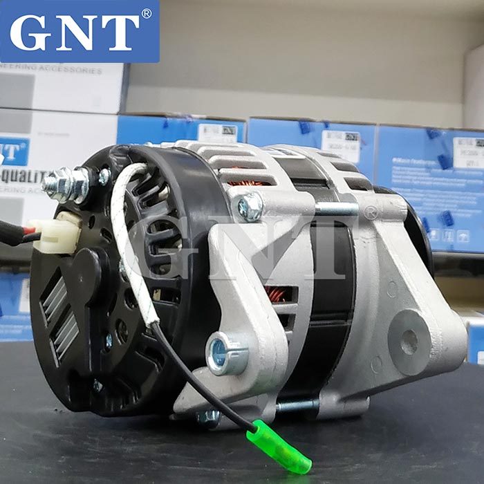 12V 50A Alternator compatible with HYUNDAI R60-5 DH605 DELCO 5SI Engine LR140721 LR140721B LR140721C LR140721D LR140721E LR140727 11983677210 AM878581 AM880733