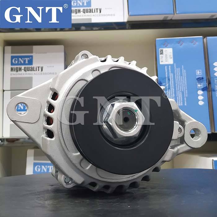 12V 40A Alternator compatible with ISUZU 4JB1 DH55 Engine 71440090 A007TA2283 A7TA2283 2310090077 14863R