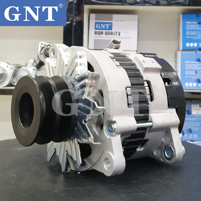 24V 50A GNT Alternator compatible with Isuzu 4LE2 engine for John deere 75D 85D Case 75 Excavator 8973750171 8980921160 8980921161 89980921160 71440523 3266800101 32G6800100