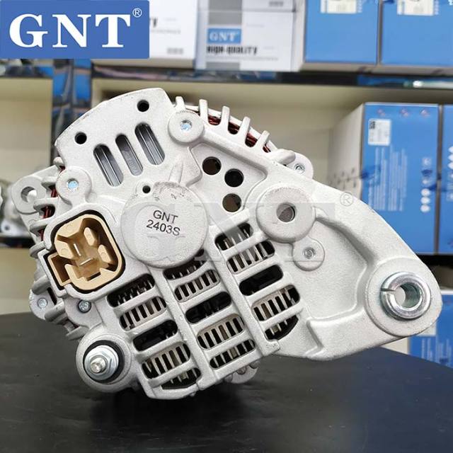 24V 45A Alternator compatible with ISUZU 4JB1 4JG1 SK60 Engine A002TA8383 A2TA8383 A2TA8783 VI8971822892 12730N