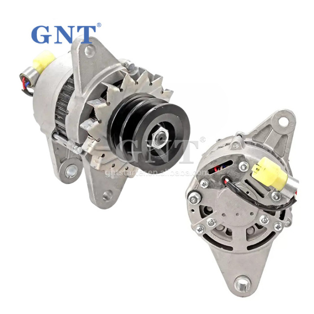 24V 35A GNT Alternator compatible with HITACHI EX200-3 6BD1 Engine 0330005771 1812003520 1812004250 0330005770 0330005771