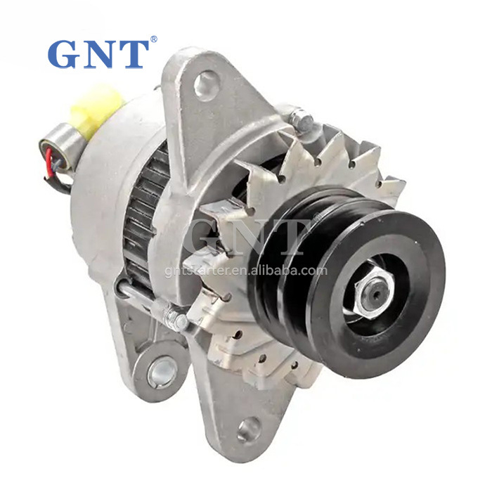 24V 35A GNT Alternator compatible with HITACHI EX200-3 6BD1 Engine 0330005771 1812003520 1812004250 0330005770 0330005771