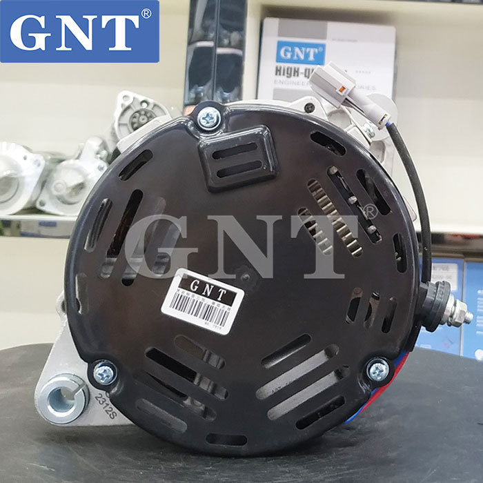 24V 50A GNT Alternator compatible with Isuzu 4LE2 engine for John deere 75D 85D Case 75 Excavator 8973750171 8980921160 8980921161 89980921160 71440523 3266800101 32G6800100