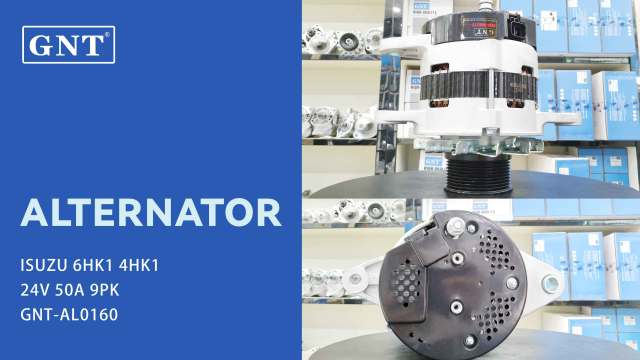 24V 50A Alternator compatible with ISUZU 6HK1 4HK1 Engine 8980134621 89980134621 89980182040 0350004628 0350004638