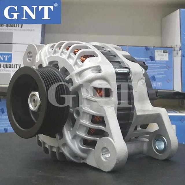 24V 70A Alternator compatible with HYUNDAI D6GA D4GA Engine 3730048000 3730048500 3730048AA0 3730048AA1 2655838 600288