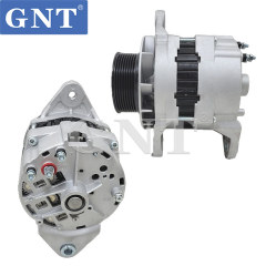 24V 80A Alternator compatible with DAEWOO DH220-5 Engine CAL50611 CAL50611AS CAL50611ES CAL50611OS CAL50611RS 102203510 25029007 RF229091691