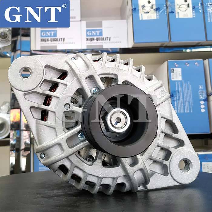 24V 90A Alternator compatible with HYUNDAI R140LC9S R210LC7 6C8.3 Engine 21Q641000 21Q642001 21Q642002 21Q642501 2610987 2613551