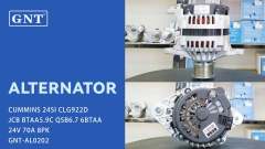 24V 70A Alternator compatible with CUMMINS 6BT5.9 24SI Engine 82827042 71440388 71440473 71440537 CU5282841